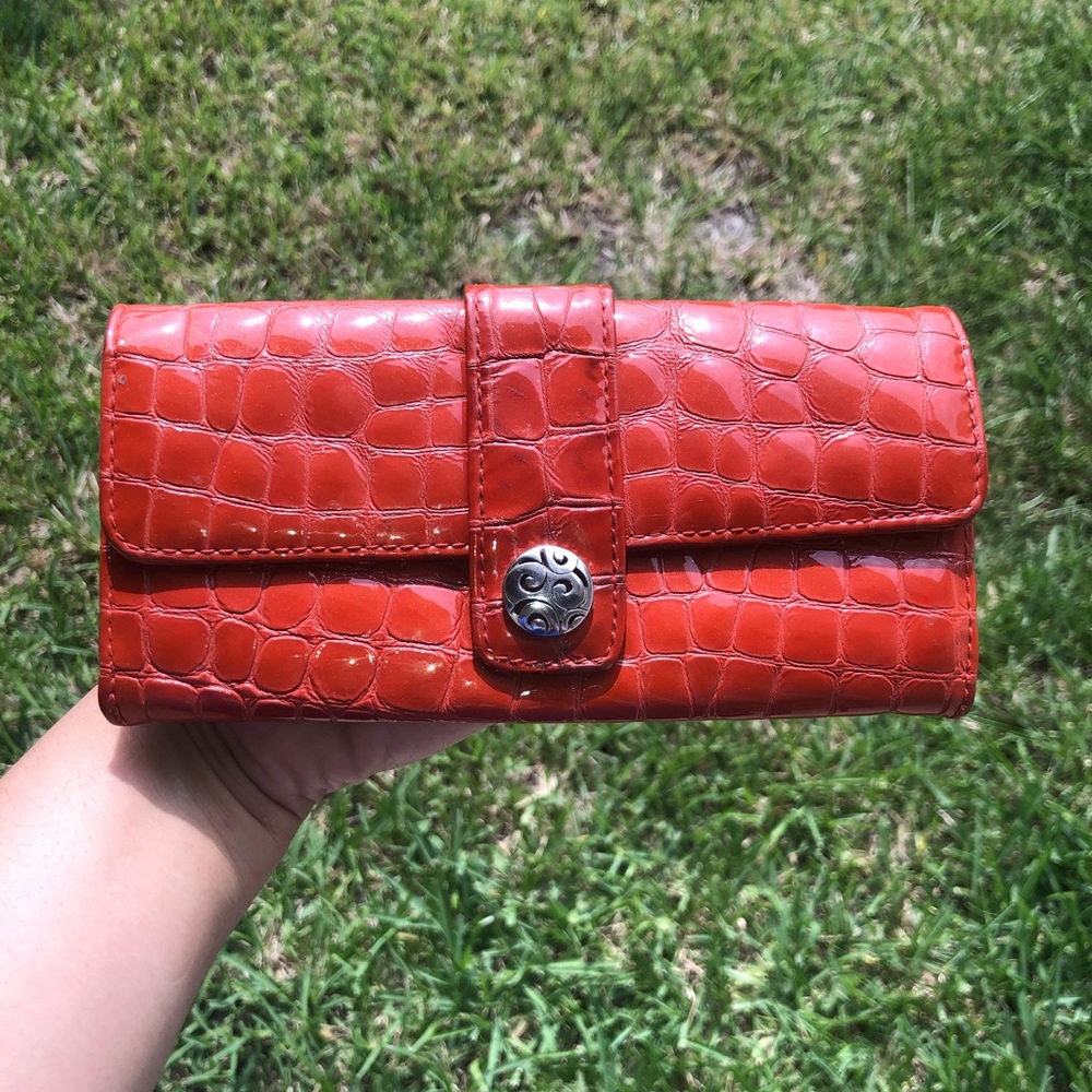 Brighton Croco Embossed wallet
